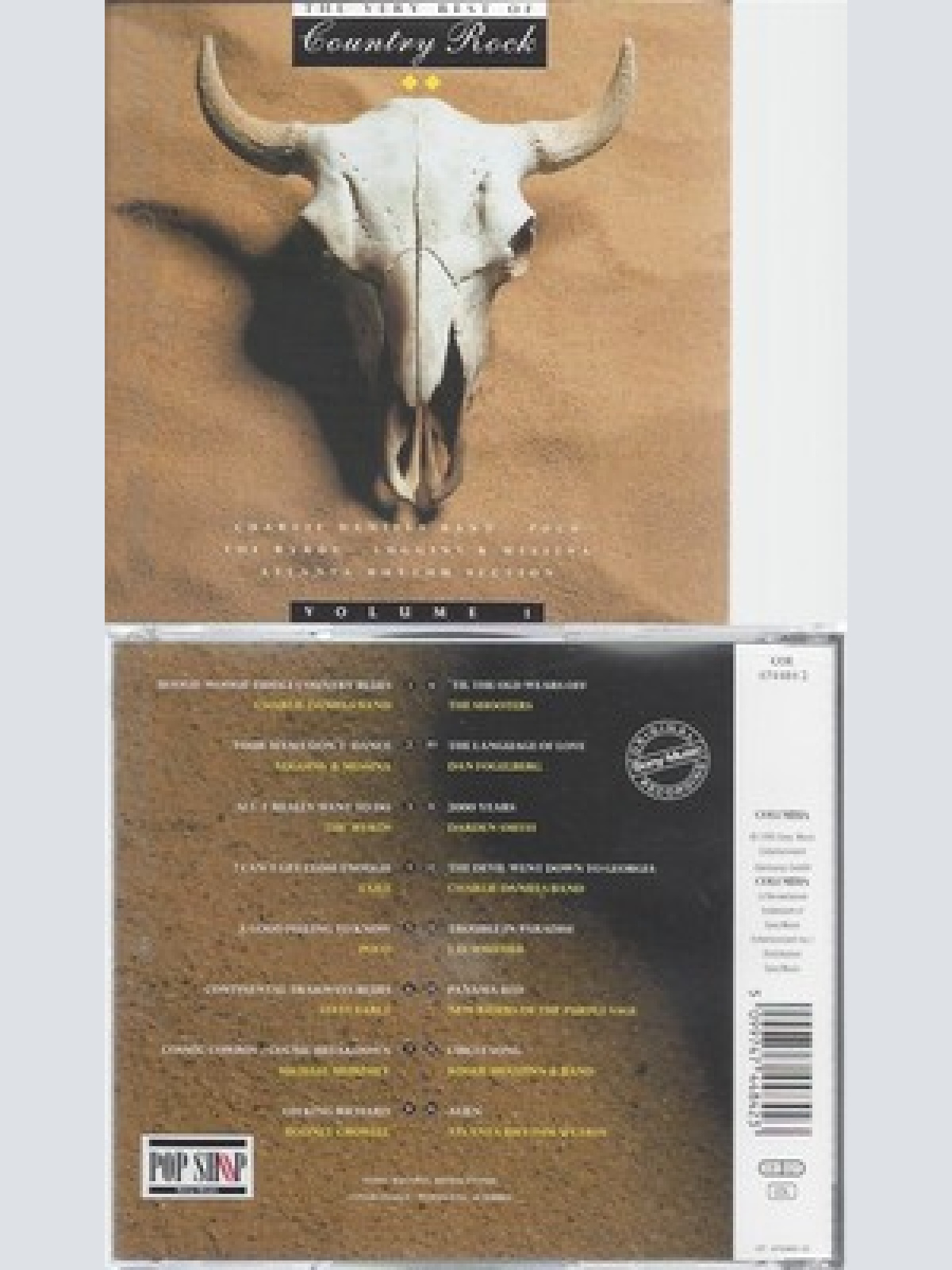 CD--VARIOUS -- -- VERY BEST OF COUNTRY ROCK VOL. 1