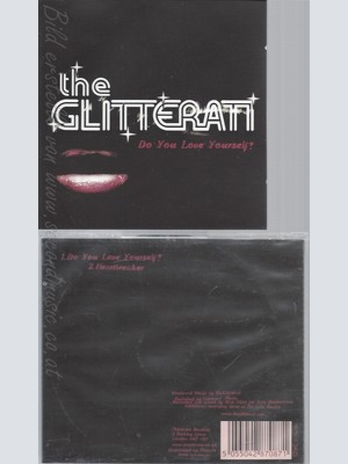 CD--THE GLITTERATI -- --- DO YOU LOVE YOURSELF