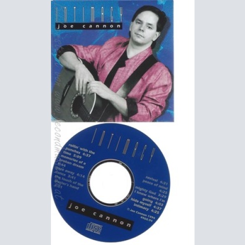CD--JOE CANNON--INTIMACY--