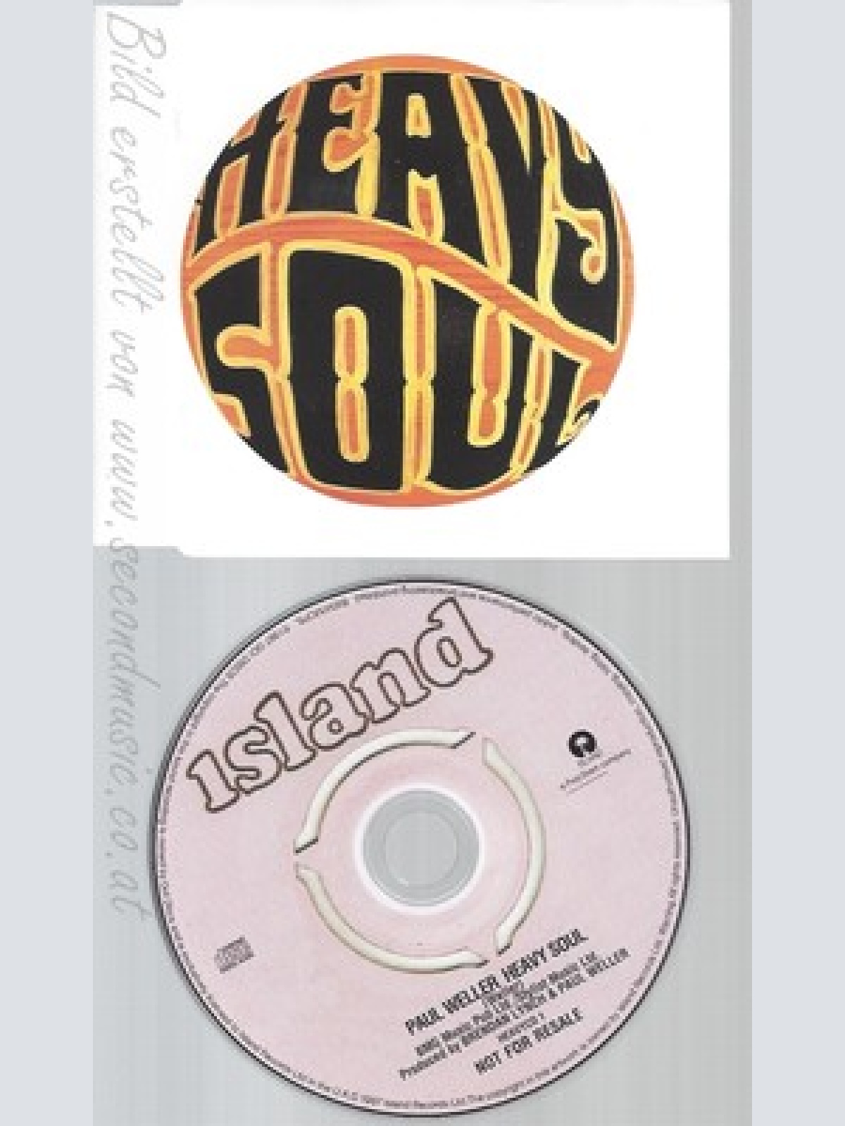 CD--PAUL WELLER HEAVY SOUL--ISLAND--PROMO