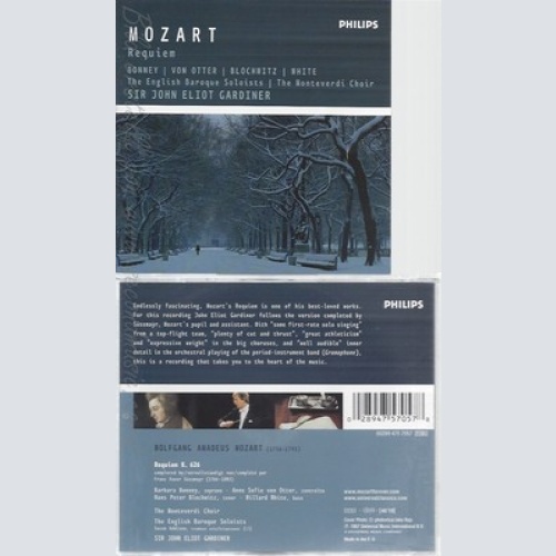 CD--WOLFGANG AMADEUS MOZART, BARBARA BONNEY, ANNE SOFIE / OTTER UND SIR JOHN ELI