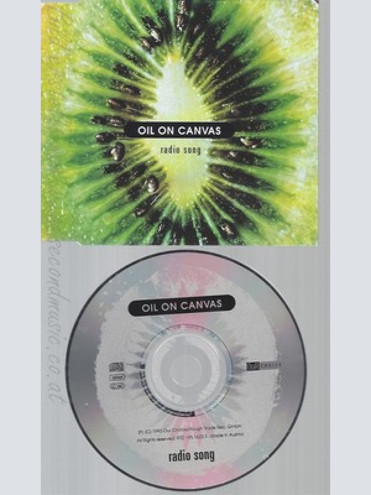 CD--OIL ON CANVAS--RADIO SONG--PROMO