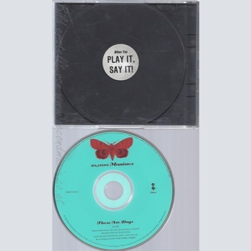 CD--10000 MANIACS--THESE ARE DAYS--PROMO--