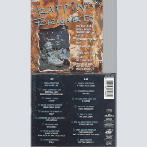 CD--MATERIAL LOVE, BOOGIE DOWN PRODUCTIONS, X---RAPPIN' FORWARD