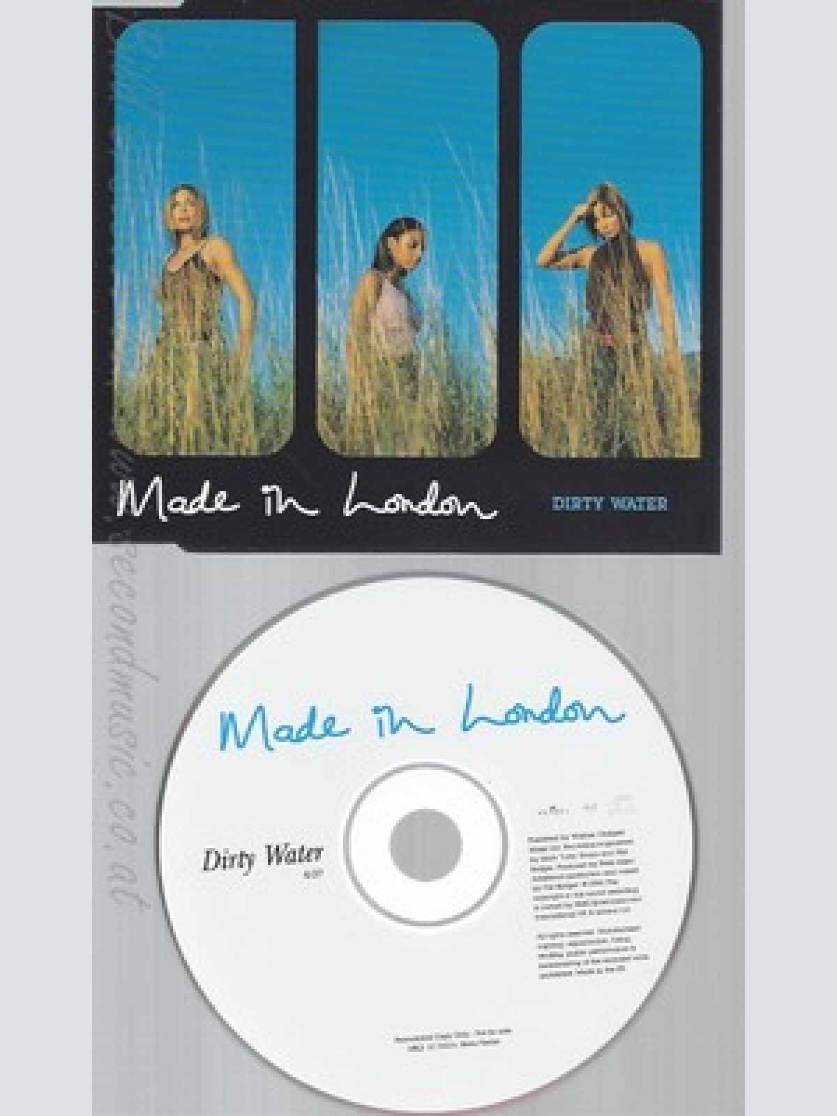 CD--DIRTY WATER--MADE IN LONDON--PROMO