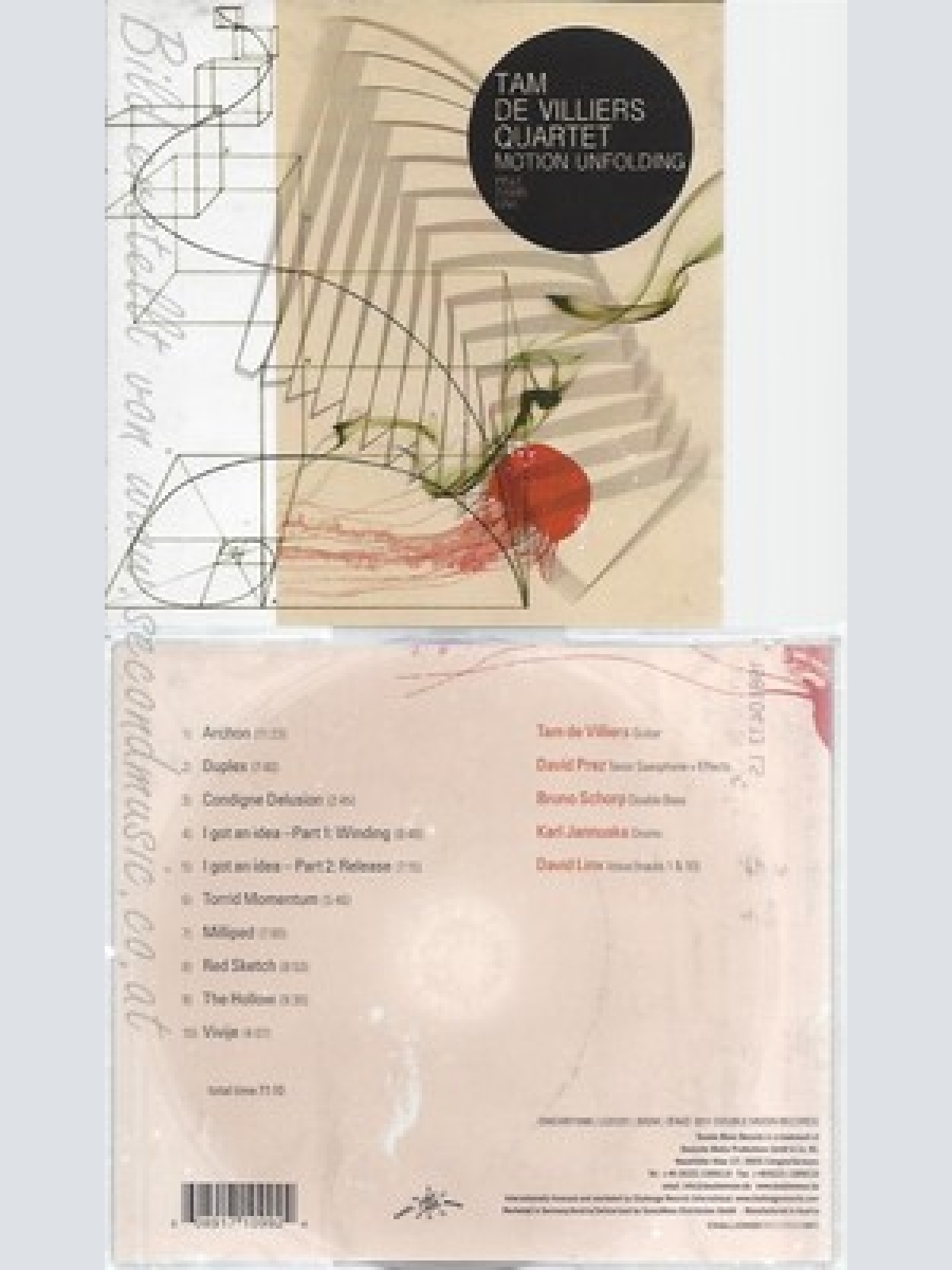 CD--TAM FEAT. LINX,DAVID DE VILLIERS, TAM DE VILLIERS UND DAVID FEAT. LINX -- --