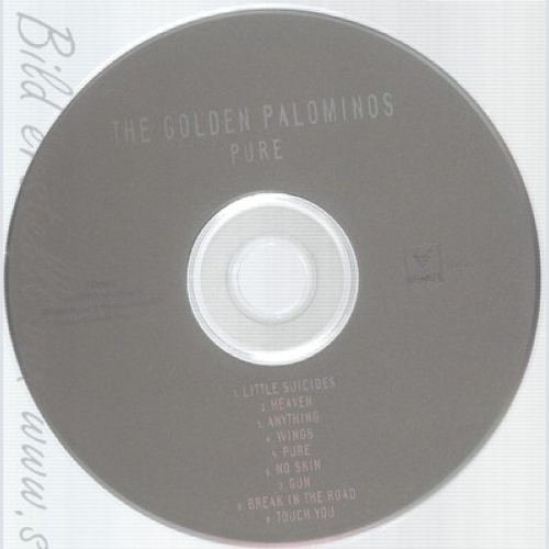 CD--THE GOLDEN PALOMINOS--PURE--PROMO--OHNE COVER
