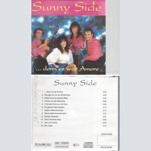 CD--SUNNY SIDE--DENN ES WAR AMORE