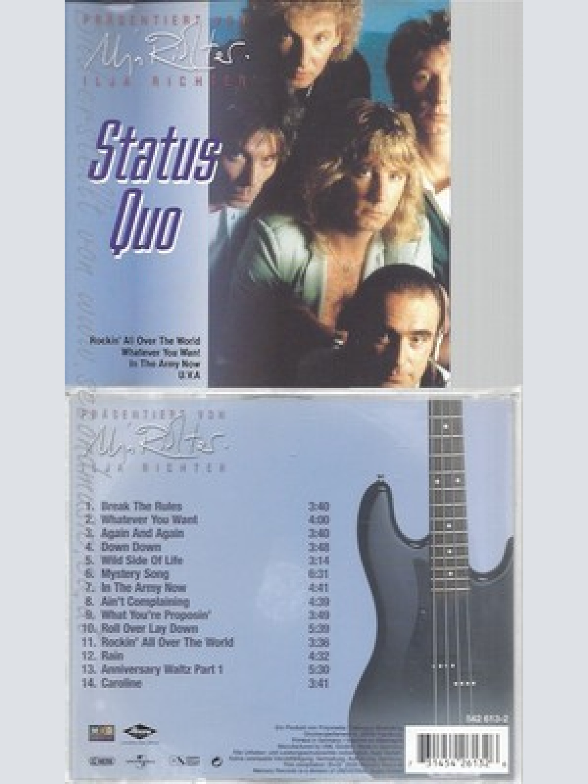 CD--STATUS QUO -- -- BREAK THE RULES