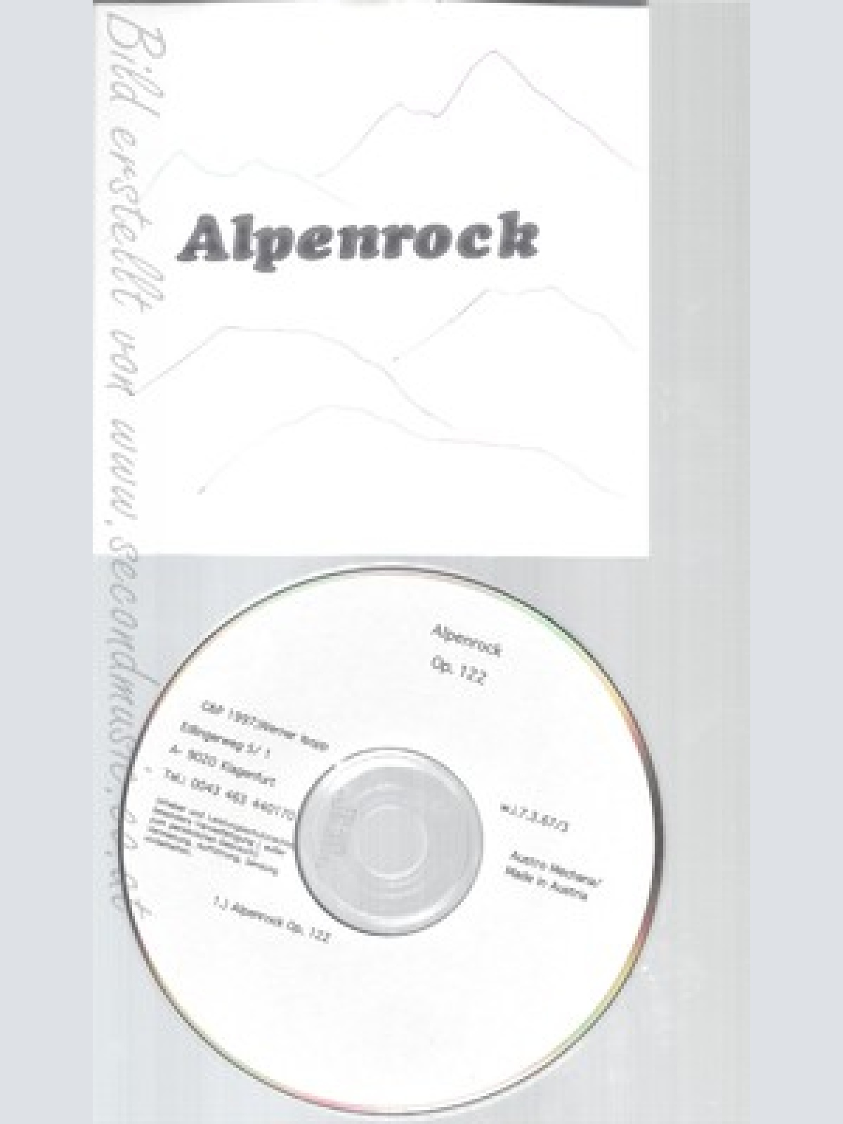CD--ALPENROCK--WERNER ISOPP--PROMO CD --