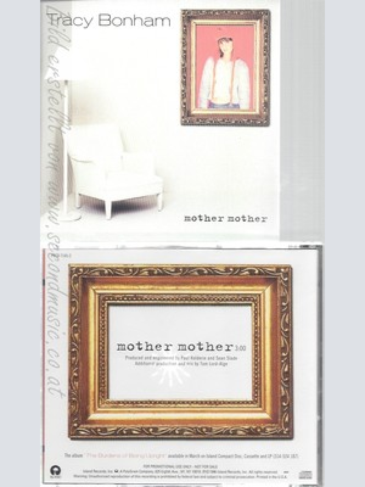 CD--TRACY BONHAM--MOTHER MOTHER--PROMO