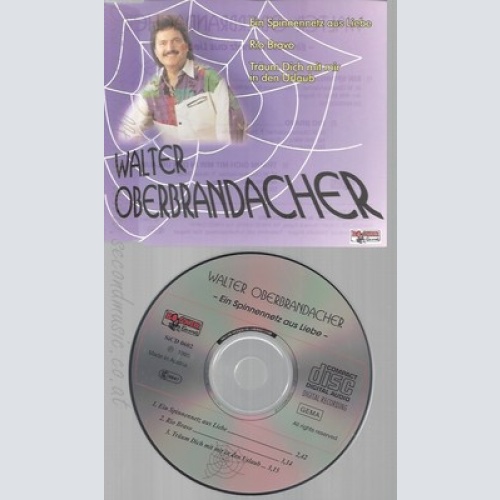CD--WALTER OBERBRANDACHER -- --- SPINNENNETZ AUS LIEBE