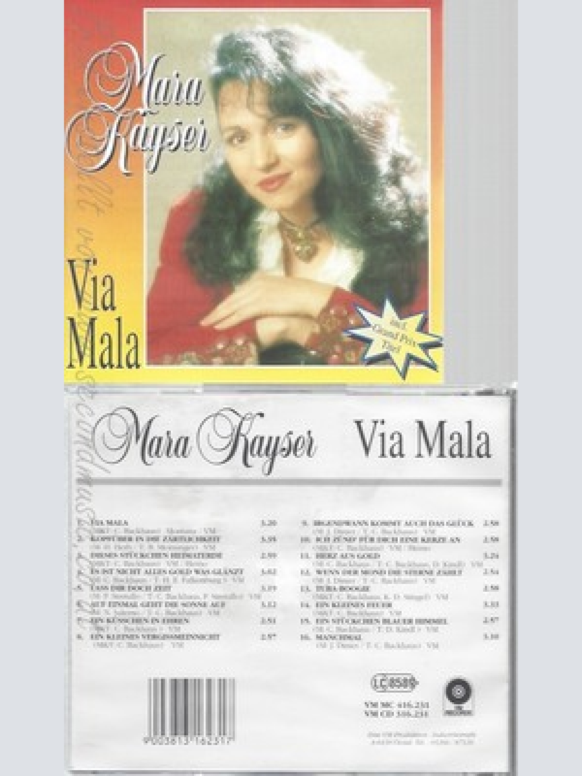 CD--MARA KAYSER--VIA MALA