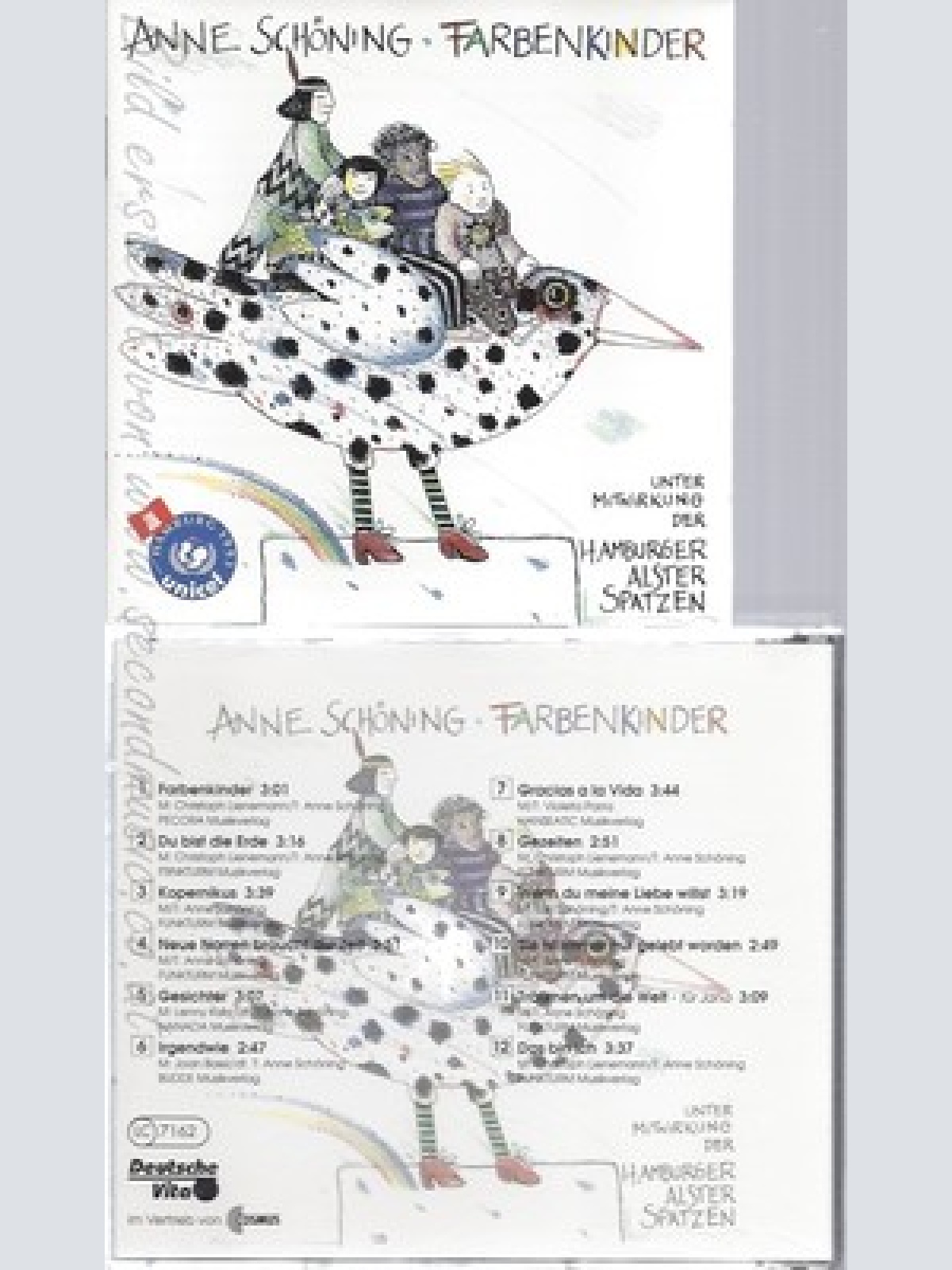 CD--ANNE SCHÖNING--FARBENKINDER