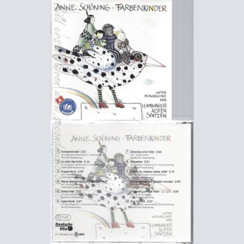 CD--ANNE SCHÖNING--FARBENKINDER