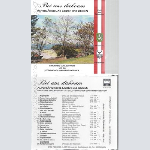 CD--SINGKREIS EDELSCHROTT--BEI UNS DAHOAM