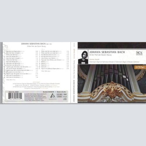 CD--JEREMY JOSEPH UND JOHANN SEBASTIAN BACH -- -- --CD -- DRITTER THEIL DER CLAV