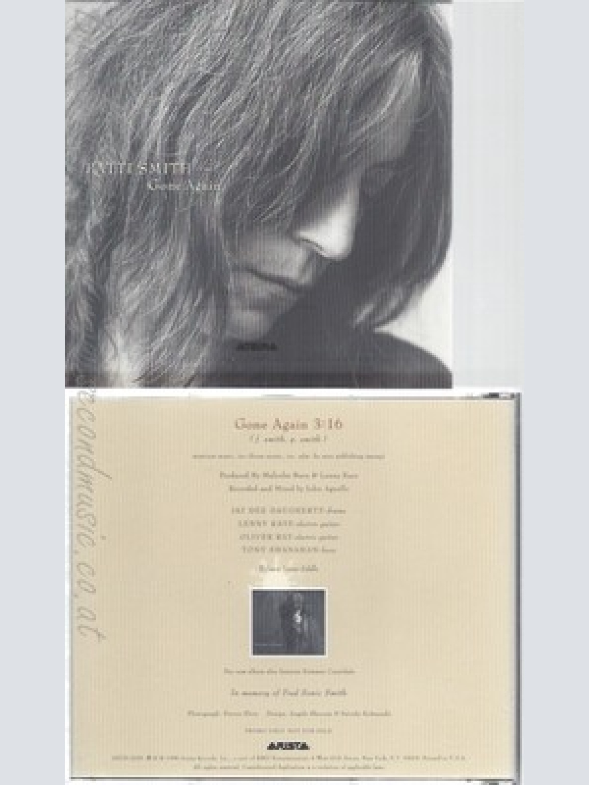 CD--PATTI SMITH--GONE AGAIN--PROMO
