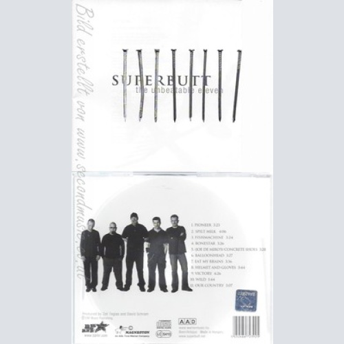 CD--SUPERBUTT -- -- THE UNBEATABLE ELEVEN