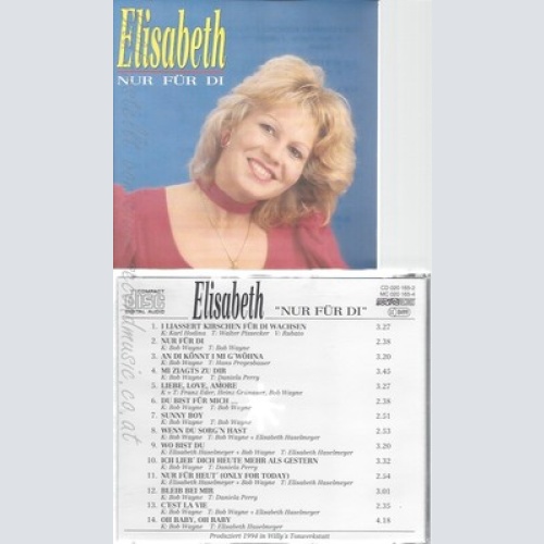 CD--ELISABETH--NUR FÜR DI