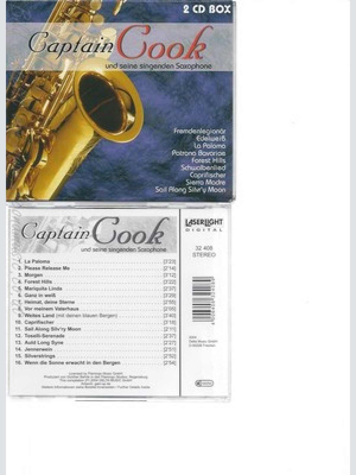 CD--CAPTAIN COOK UND SEINE SINGENDEN SAXOPHONE -- --CD -- CAPTAIN COOK UND SEINE
