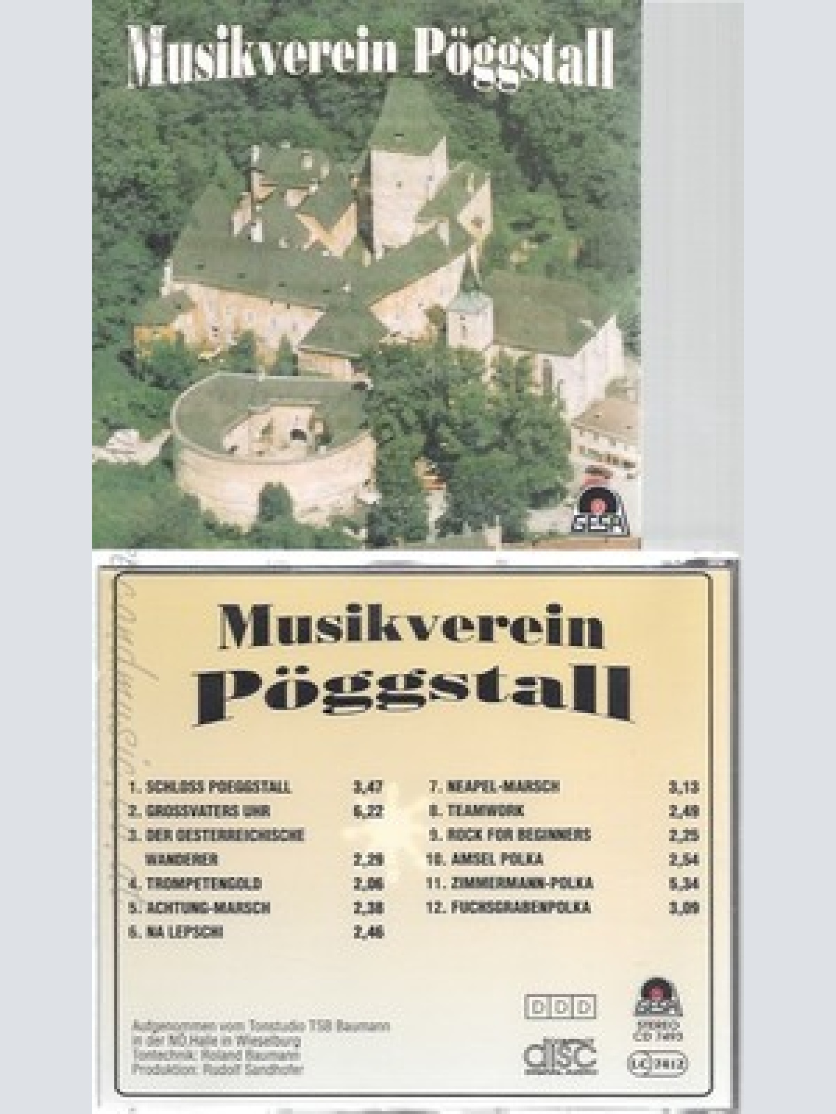 CD--MUSIKVEREIN PÖGGSTALL--