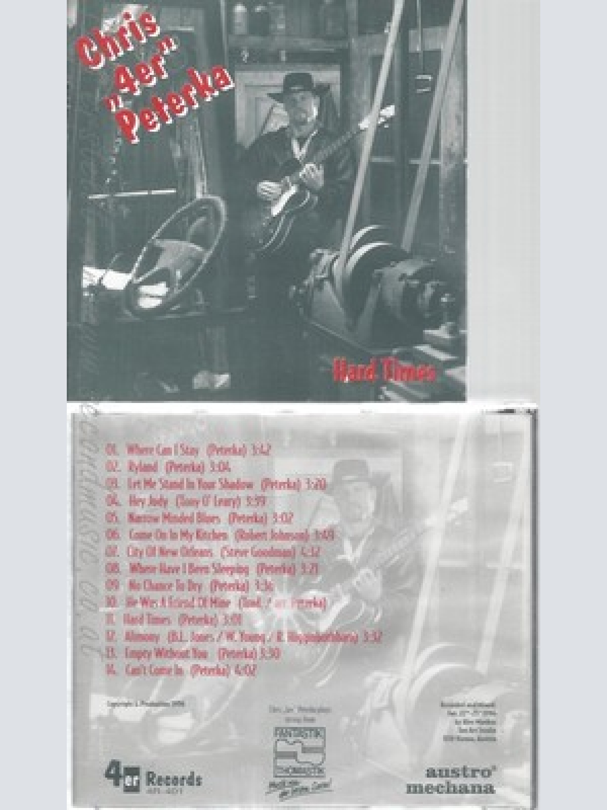 CD--CHRIS 4ER PETERKA--HARD TIMES