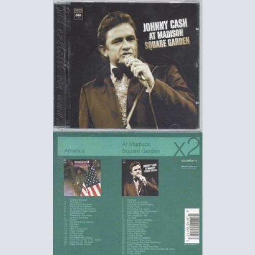 CD--LIVE AT MADISON SQUARE GARDEN / JOHNNY CASH -- --CD -- AMERICA