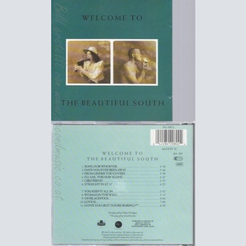 CD--BEAUTIFUL SOUTH -- -- WELCOME TO THE BEAUTIFUL SOUTH