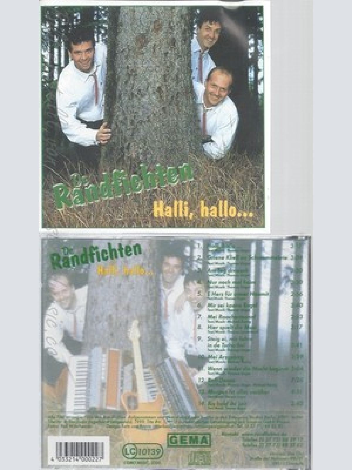 CD--DE RANDFICHTEN -- -- HALLI,HALLO...
