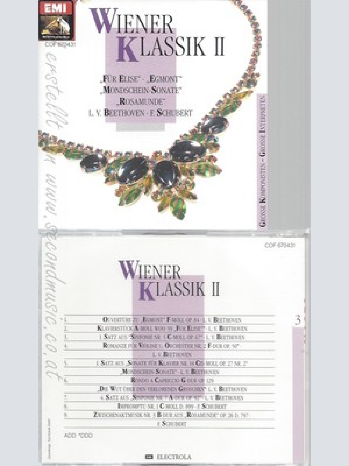 CD--WIENER KLASSIK II--FÜR ELISE