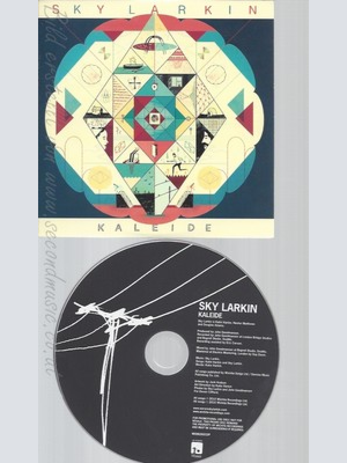 CD--SKY LARKIN--KALEIDE--CARDSLEEVE--12 TRACKS