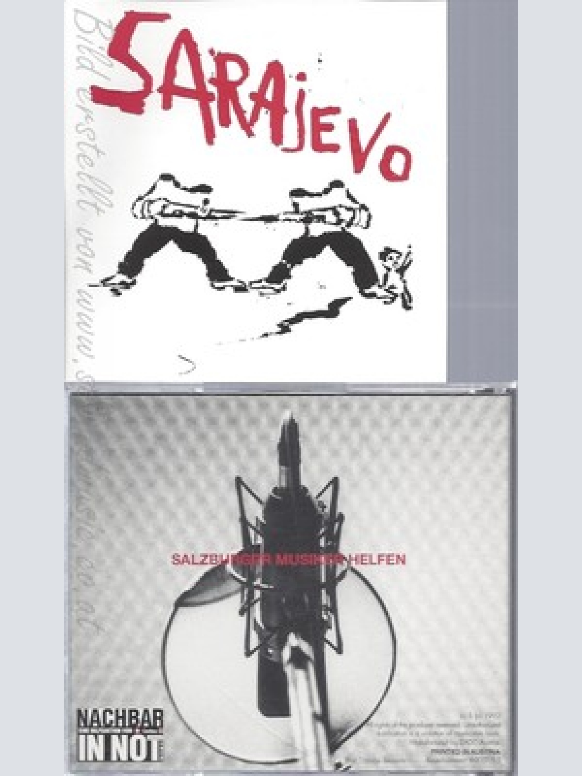 CD--SALZBURGER MUSIKER HELFEN--SARAJEVO