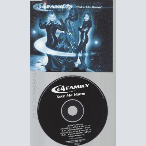 CD--2-4 FAMILY--TAKE ME HOME--PROMO