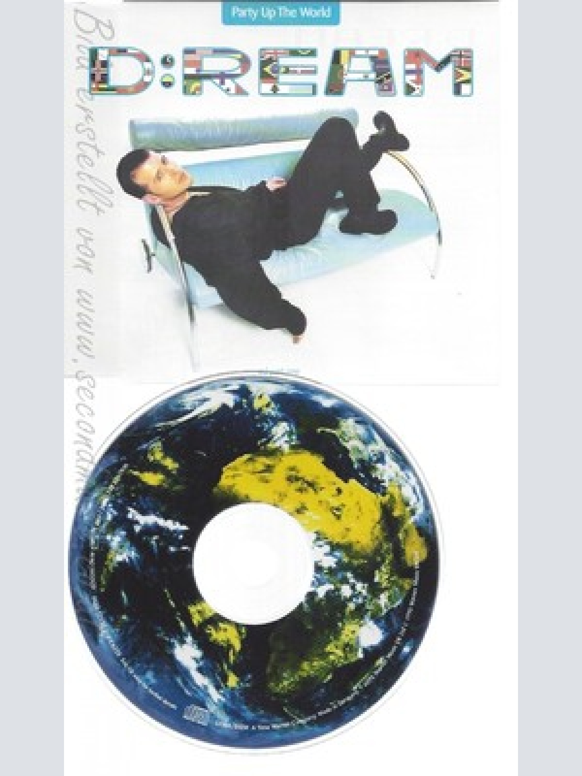 CD--D-DREAM- SINGLE -- PARTY UP THE WORLD