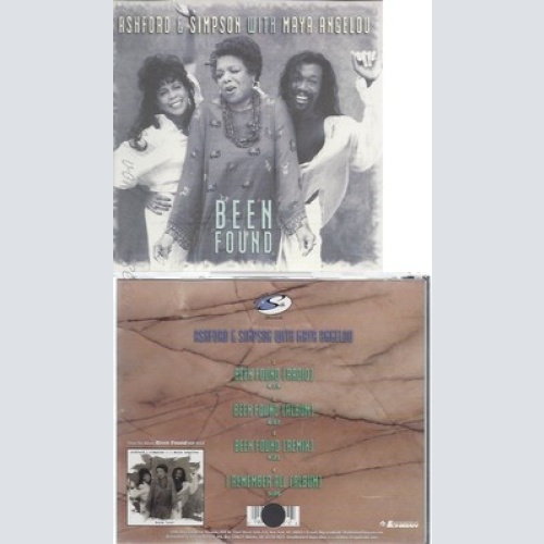 CD--ASHFORD & SIMPSON WITH MAYA ANGELOU--BEEN FOUND