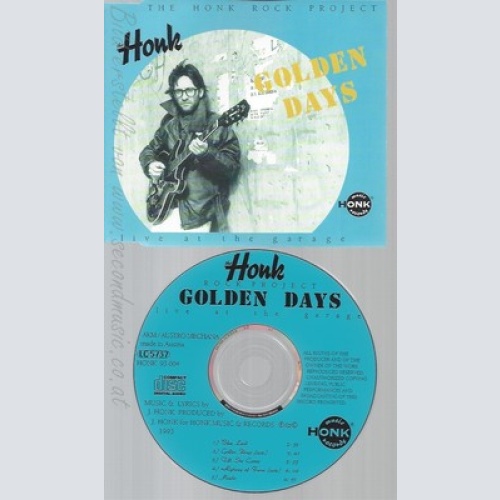 CD--THE HONK ROCK PROJECT--GOLDEN DAYS--