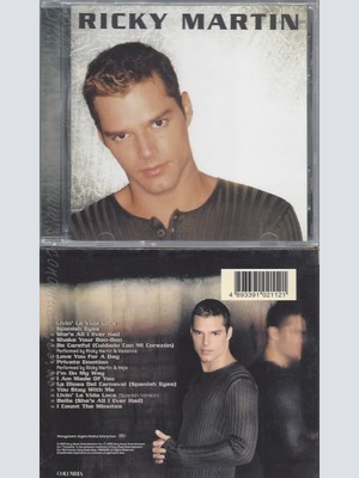 CD--RICKY MARTIN --- RICKY MARTIN --MIT STICKER UND KARTEN