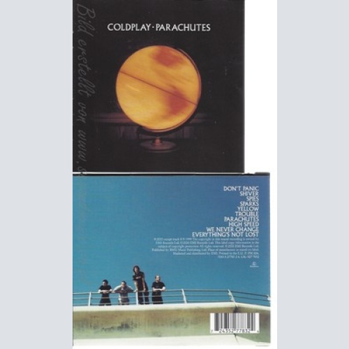 CD--COLDPLAY -- -- PARACHUTES