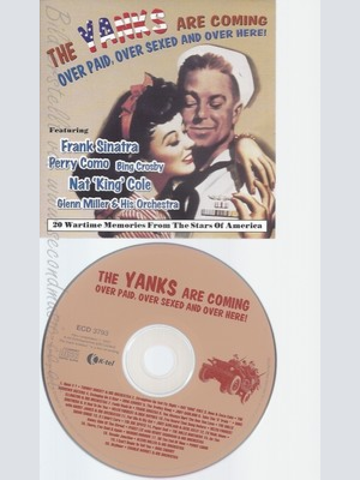 CD--BING CROSBY -- -- THE YANKS ARE COMING --RECORDINGS-