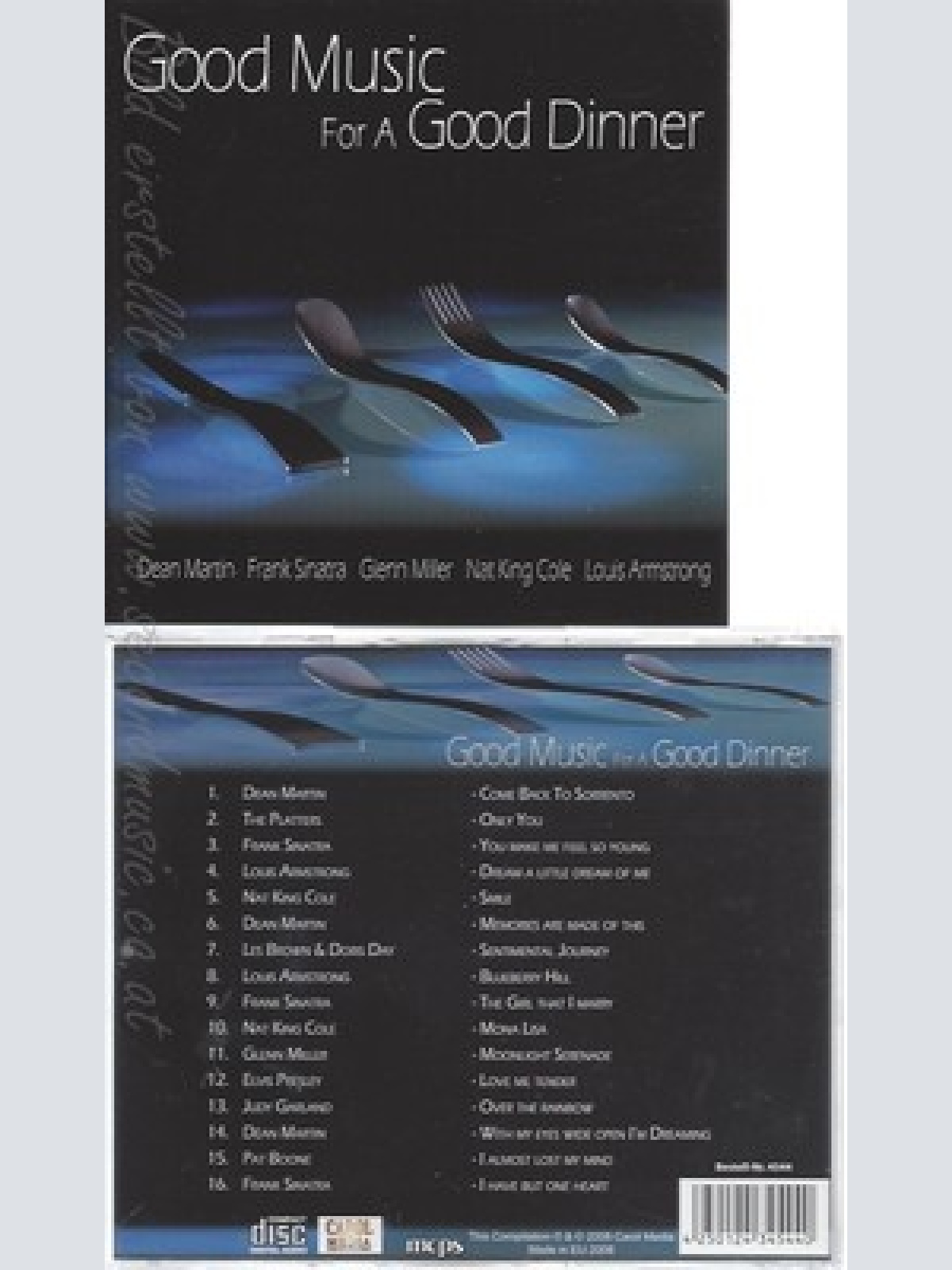 CD--VARIOUS -- -- GOOD MUSIC FOR A GOOD DINNER
