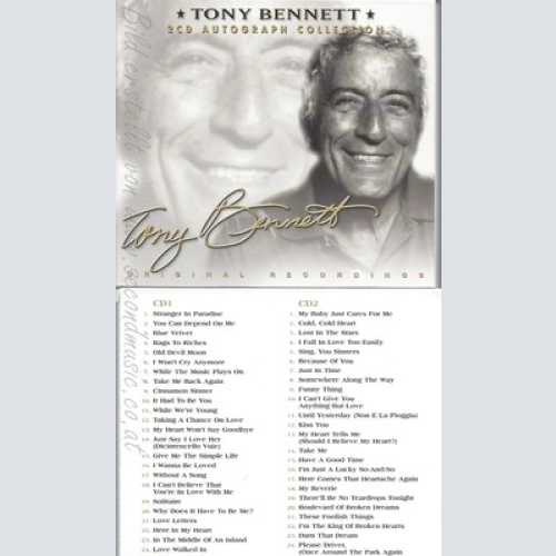 CD--TONY BENNET -- --- AUTOGRAPH COLLECTION
