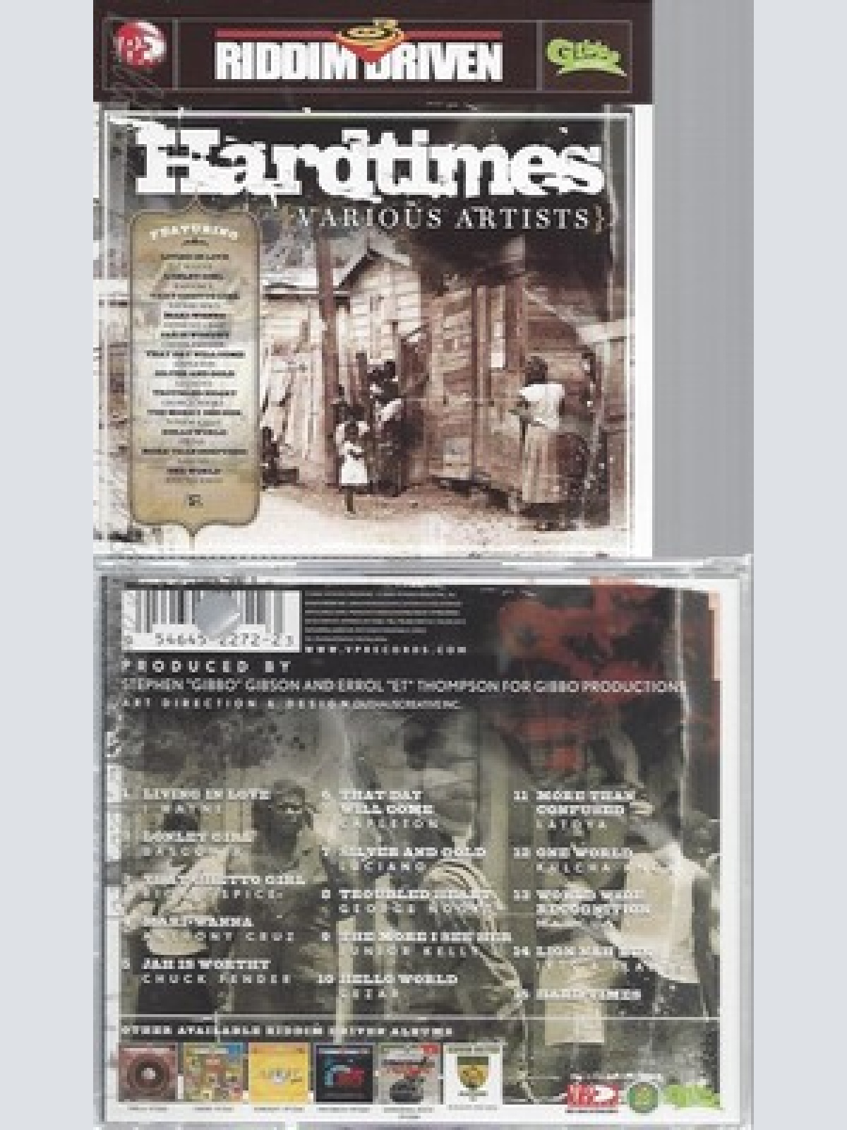 CD--RIDDIM DRIVEN HAEDTIMES--VARIOUS