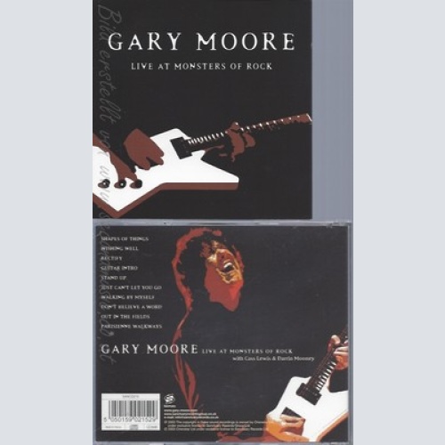 CD--GARY FEAT.LEWIS & MOONEY MOORE UND GARY MOORE -- -- LIVE AT THE MONSTERS OF