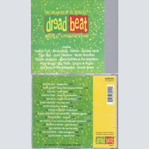 CD--THE REAL AUTHENTIC SOUND / VARIOUS -- -- DREADBEAT. HEARTBEAT OF REGGAE