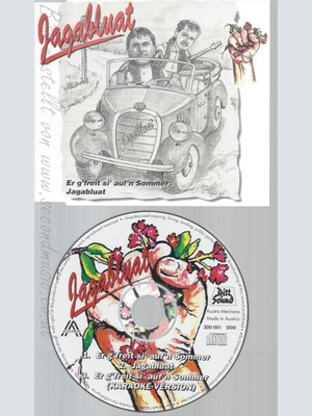 CD--JAGABLUAT--ER G'FREIT SI AUF'N SOMMER--