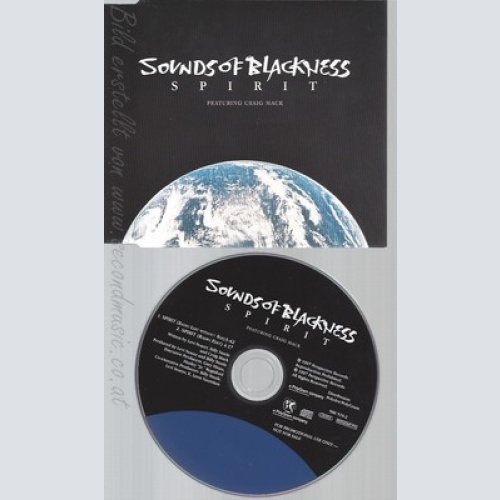 CD--SOUNDS OF BLACKNESS--SPIRIT--PROMO