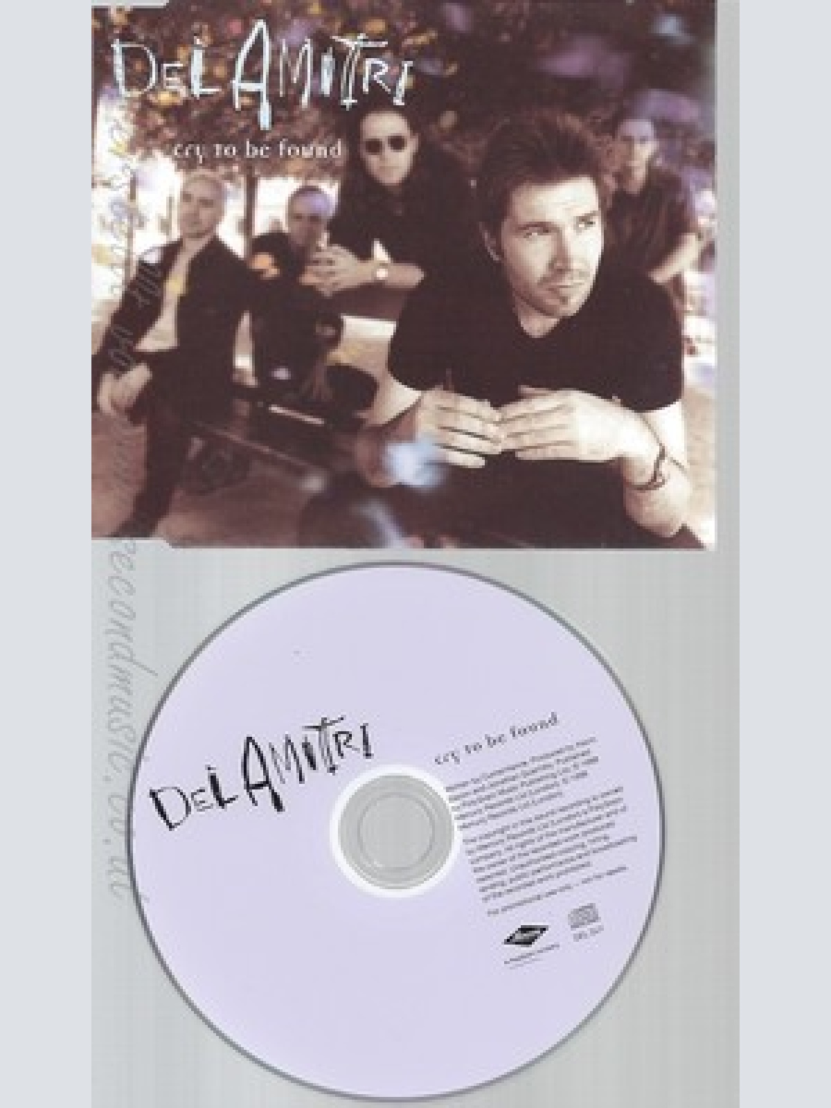 CD--DEL AMITRI--CRY TO BE FOUND--PROMO
