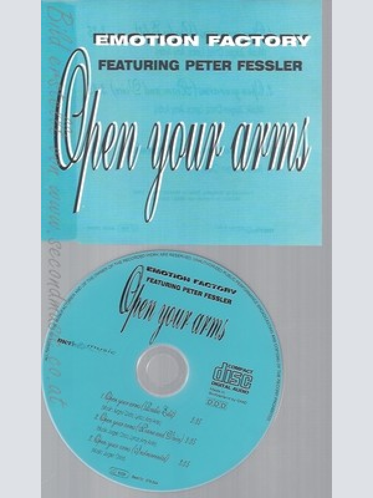 CD--EMOTION FACTORY--OPEN YOUR ARMS
