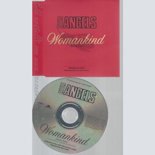 CD--LITTLE ANGELS--WOMANKIND--PROMO